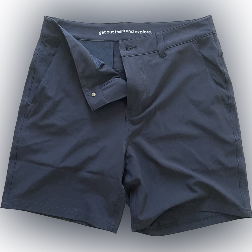 Florence Marine X black shorts made with sustainable materials